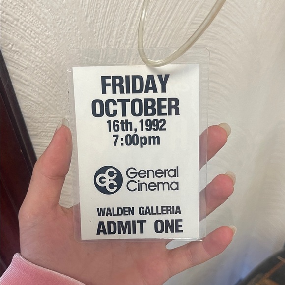 Vintage 1992 97 Rock AC/DC Live From England All Access Pass - Picture 2 of 3